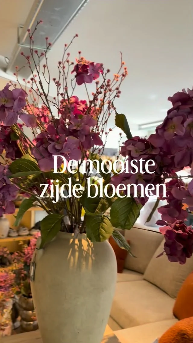 Wij hebben de allermooiste zijden herfsttakken in ons assortiment 🍂 Warme najaarskleuren, prachtige structuren en eindeloos veel mogelijkheden om te combineren. Ga je voor één opvallende tak of juist voor een rijkgevulde herfstbos?

Kom gezellig langs bij Latido in Heeze en stel jouw favoriete combinatie samen! 🤎

#ZijdenBloemen #Herfstdecoratie #WoonwinkelHeeze #Herfstboeket #NajaarInHuis